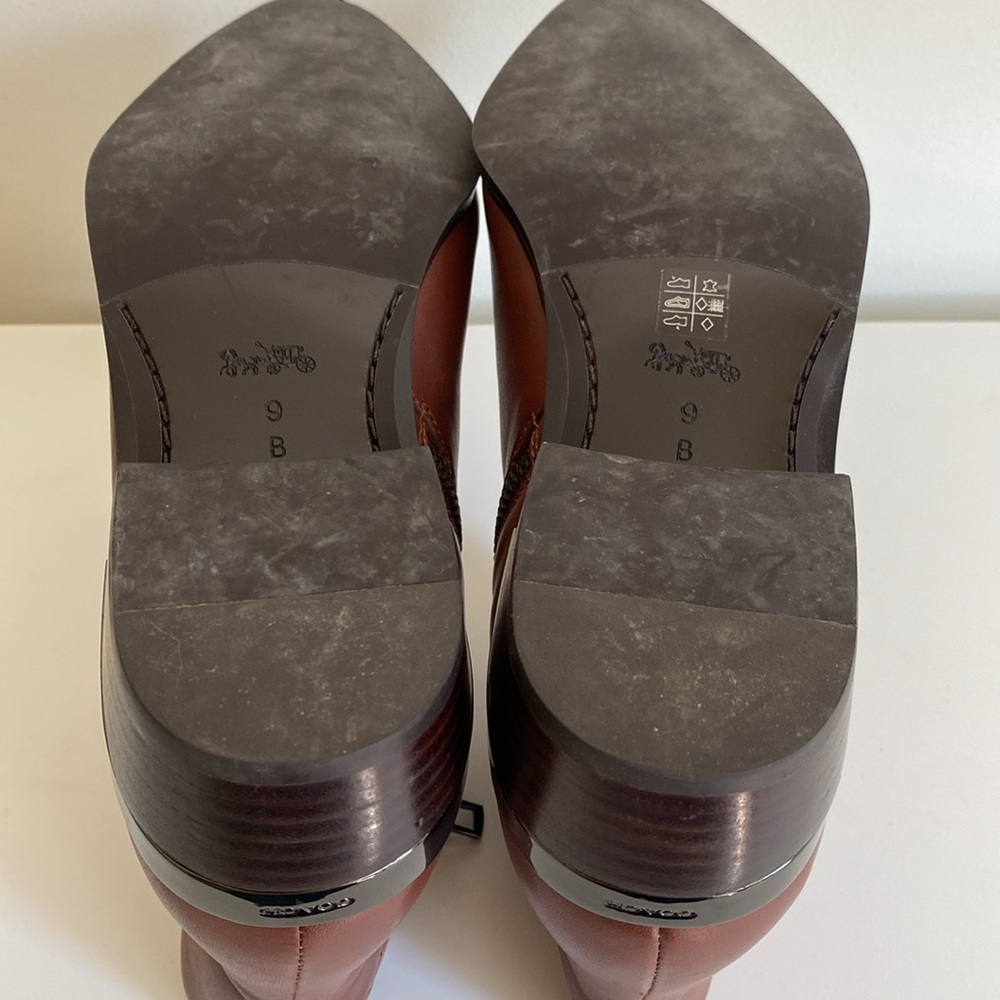 COACH Montana Classic Leather Ankle Boots Pointed Toe Size 9B Women’s - Picture 14 of 14